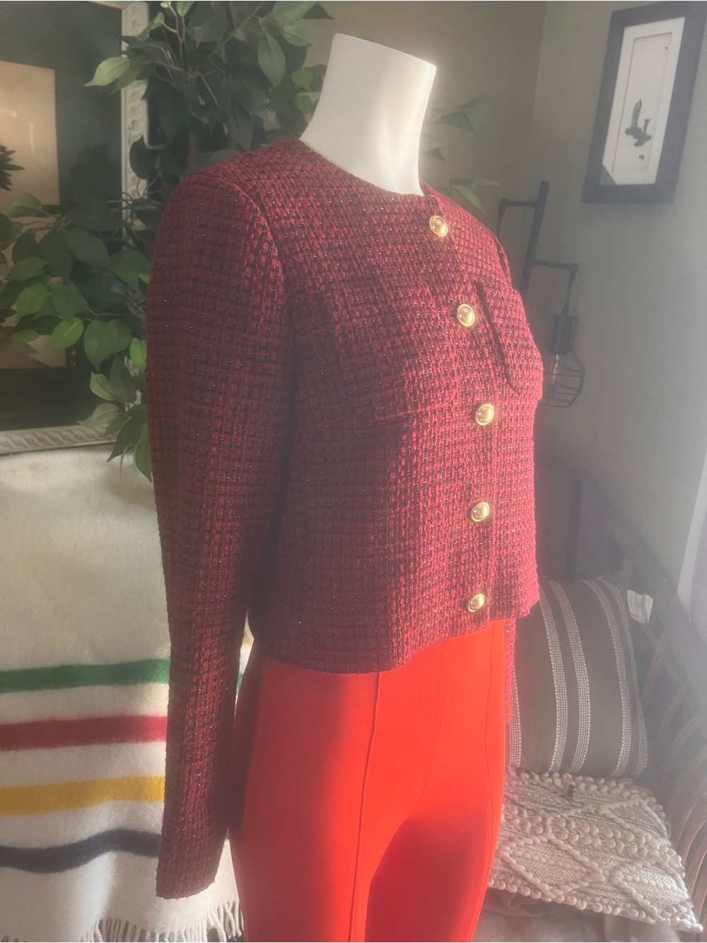 RW&CO Tweed Blazer $189 NWT